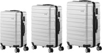 3-teiliges Hartschalen-Spinner-Kofferset mit TSA-Schloss und Organisiertem Innenraum