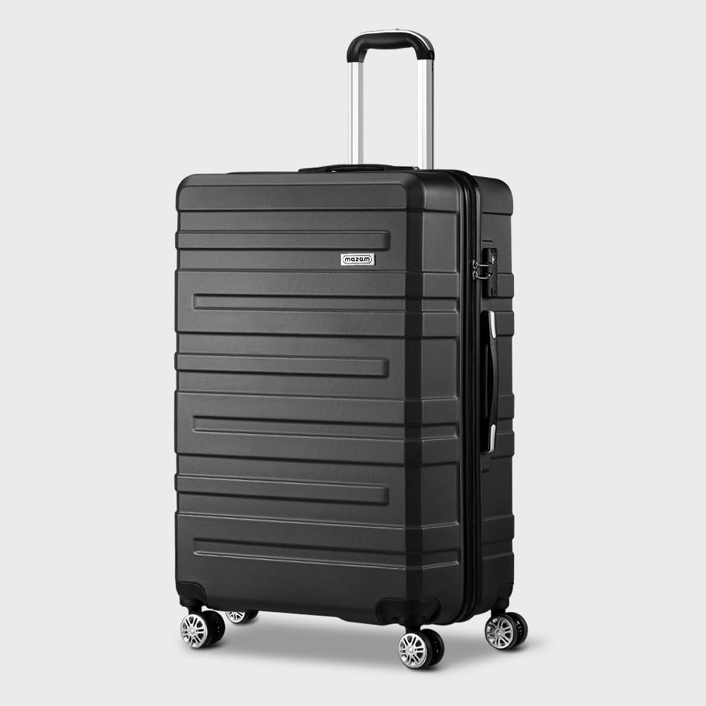 3-teiliges Hartschalen-Spinner-Kofferset mit TSA-Schloss und Organisiertem Innenraum