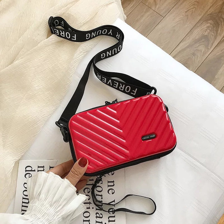 Kompakte Hartschalen-Reisehandtas