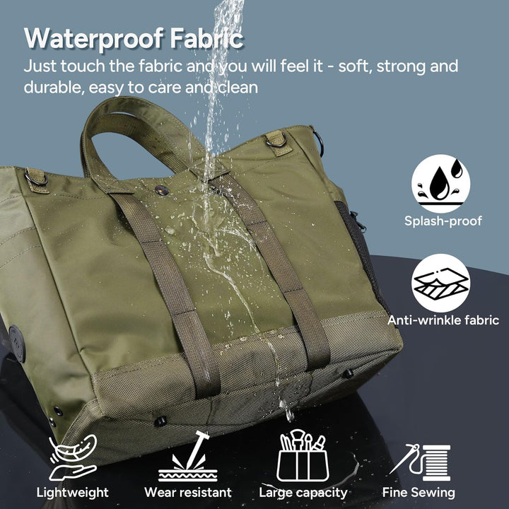 Laptop-Umhängetasche mit mehreren Fächern und verstellbarem Schulterriemen – MetroCarry