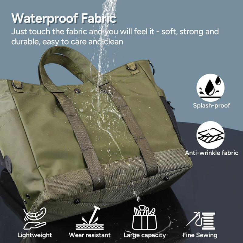 Laptop-Umhängetasche mit mehreren Fächern und verstellbarem Schulterriemen – MetroCarry