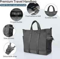 Laptop-Umhängetasche mit mehreren Fächern und verstellbarem Schulterriemen – MetroCarry