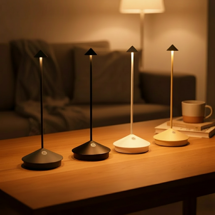 ClarityGlow – Wireless LED Table Lamp