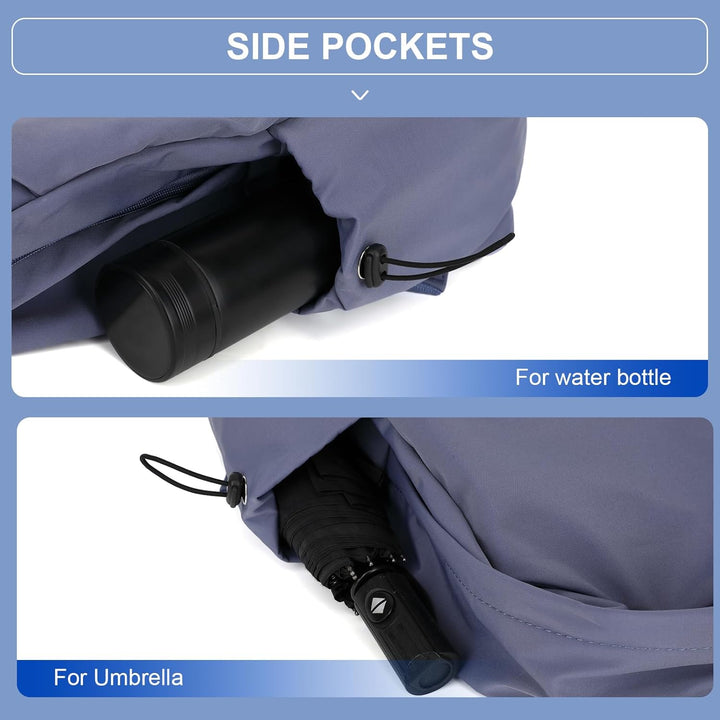 Leichte wasserabweisende Laptop-Rucksack mit mehreren Taschen – 15,6" TravelPro-Serie