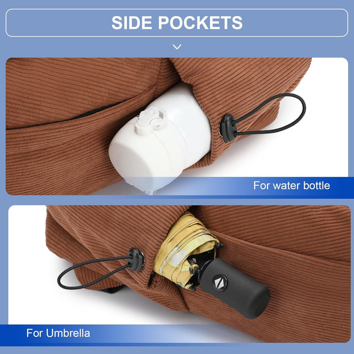 Leichte wasserabweisende Laptop-Rucksack mit mehreren Taschen – 15,6" TravelPro-Serie