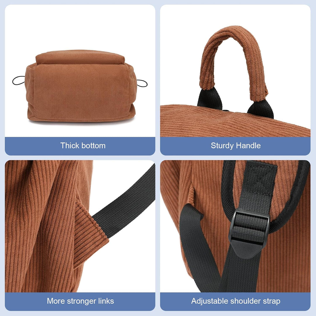 Leichte wasserabweisende Laptop-Rucksack mit mehreren Taschen – 15,6" TravelPro-Serie