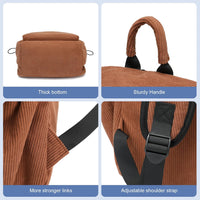 Leichte wasserabweisende Laptop-Rucksack mit mehreren Taschen – 15,6" TravelPro-Serie