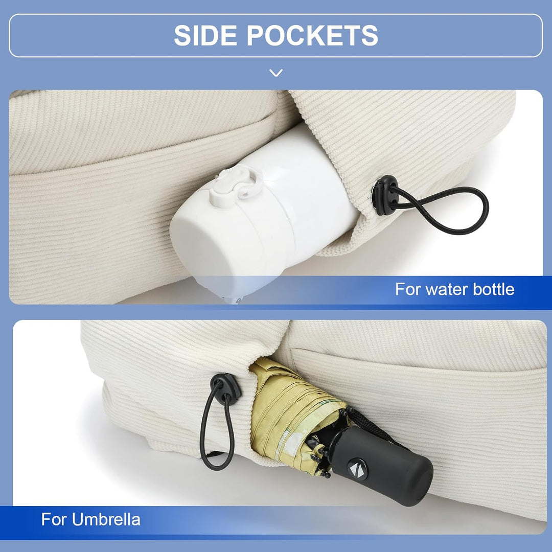 Leichte wasserabweisende Laptop-Rucksack mit mehreren Taschen – 15,6" TravelPro-Serie