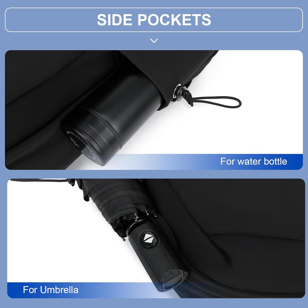 Leichte wasserabweisende Laptop-Rucksack mit mehreren Taschen – 15,6" TravelPro-Serie