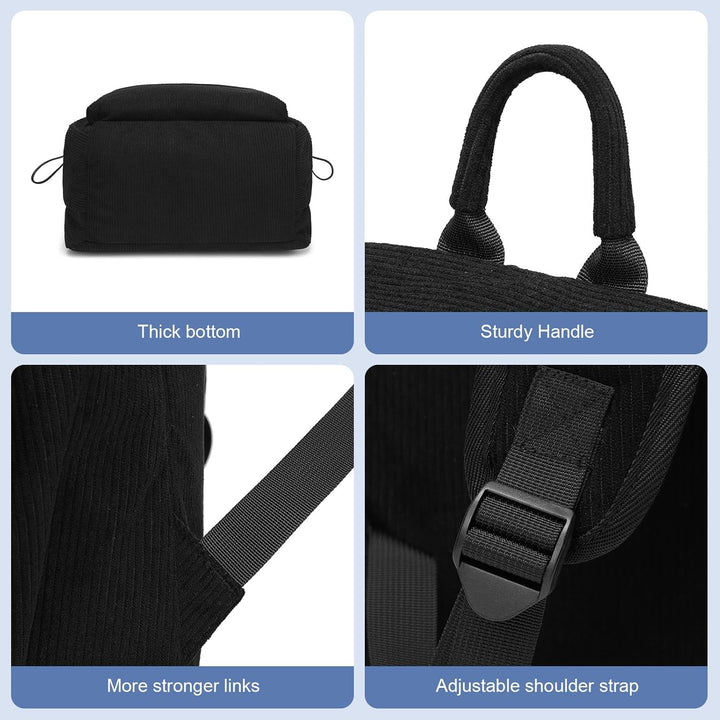 Leichte wasserabweisende Laptop-Rucksack mit mehreren Taschen – 15,6" TravelPro-Serie