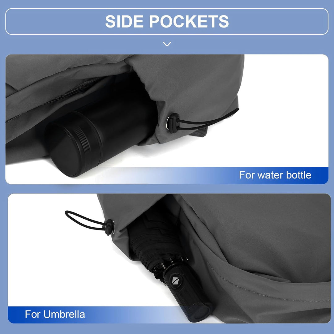 Leichte wasserabweisende Laptop-Rucksack mit mehreren Taschen – 15,6" TravelPro-Serie