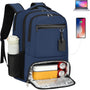 Wasserdichter Laptop- und Lunch-Rucksack mit USB-Anschluss – Multikompartiment-Reisetasche