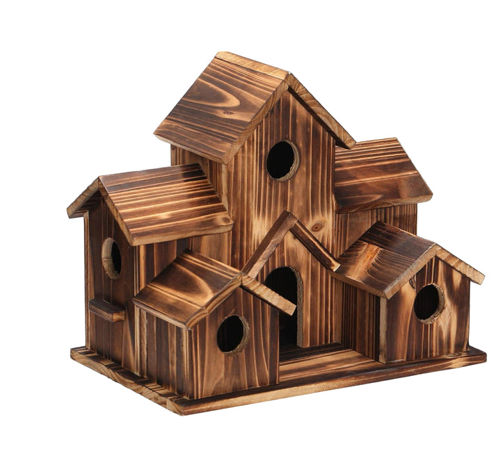 Funktionelles Holz-Nistkastenhaus für Gartenvögel – Nestora