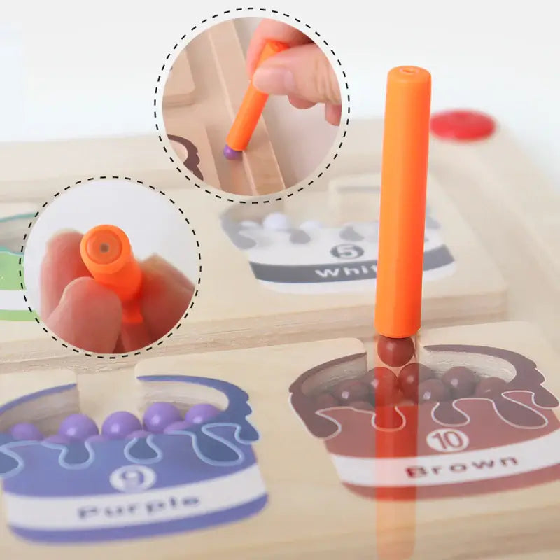 Magnetisches Telefon- und Farb-Labyrinth – ColorMaze