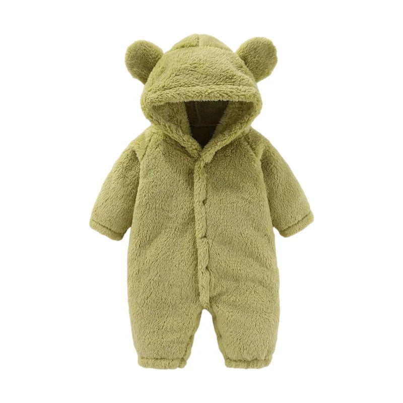 Warmer Winter-Baby- und Kleinkinder-Overall – CuddleCub Winterzauber