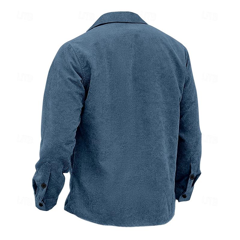 Herbstliche Vintage Herrenjacke mit Knöpfen – Henri