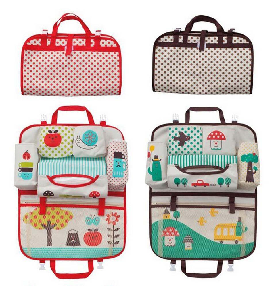 Kinder-Auto Organizer mit Tablet- und Flaschenhalterung – Rückenbuddy (1 kaufen, 1 gratis)