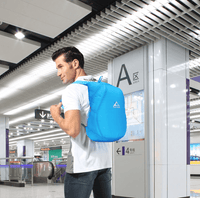 Leichte, faltbare, wasserdichte Rucksack – Kompakter 20L Reiserucksack