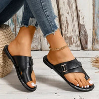 Orthopädische Damen Leder-Sandalen mit Hallux Valgus Korrektur – Livia