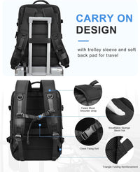 Mehrfach unterteilte Laptop-Tragetasche mit verstellbarem Schulterriemen