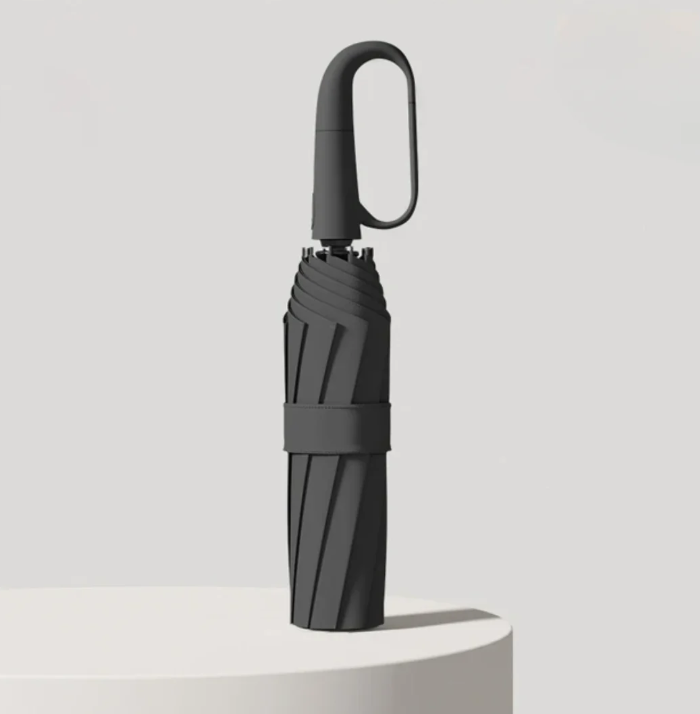 Reflektierender Sturmregenschirm – AeroGlow