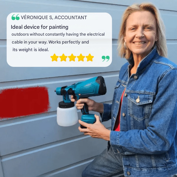 Kabellose Elektrische Farbspritzpistole – VeloPro