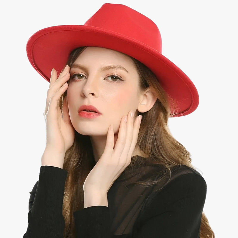 Unisex Vintage Fedora – Herbstliche Leidenschaft