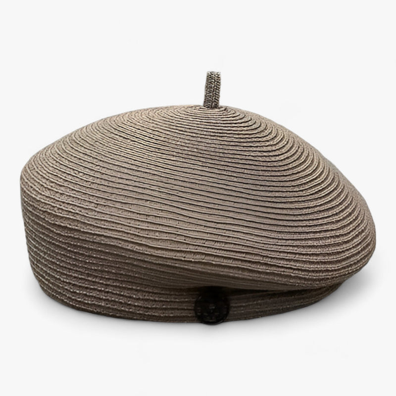 Herbst-Fedora-Hut für Damen aus Stroh – leicht & stilvoll