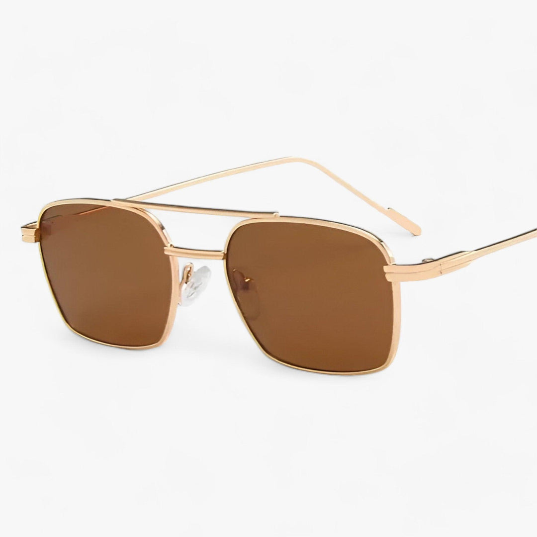 Vintage Unisex Sonnenbrille mit Doppelsteg – Aero