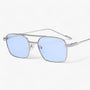 Vintage Unisex Sonnenbrille mit Doppelsteg – Aero
