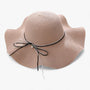 Luftiger Damen-Strandhut mit Schleife und UV-Schutz – BreezeBow