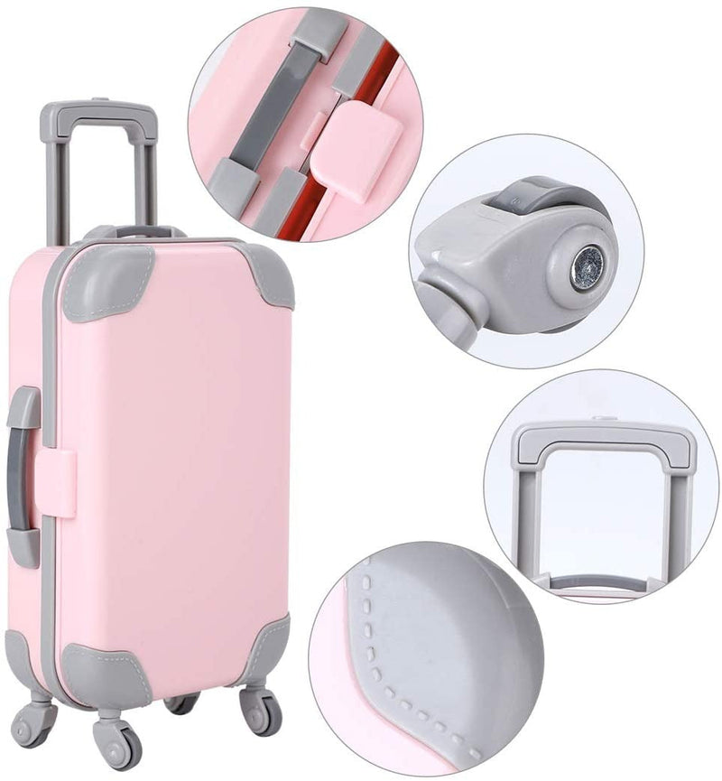 Leichter Puppen-Reisetrolley – Nachhaltiges 13,5 -Accessoire (Kaufe 1, Erhalte 1 GRATIS)