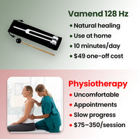 Stimmgabel 128 Hz, natürliche Heilung, Heimgebrauch, Physiotherapie-Alternative, kostengünstig
