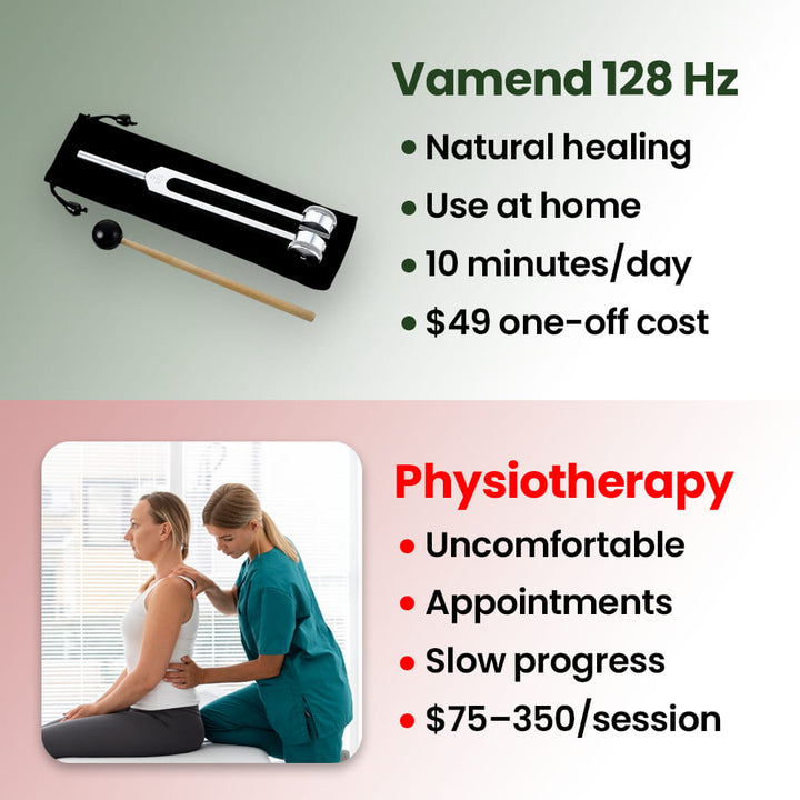 Stimmgabel 128 Hz, natürliche Heilung, Heimgebrauch, Physiotherapie-Alternative, kostengünstig