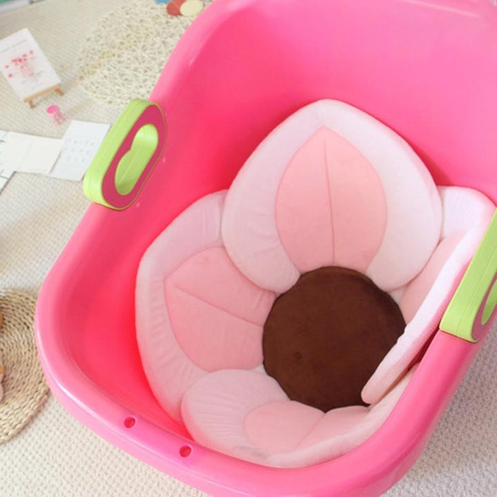 Weiches Blüten-Babybad für Waschbecken oder Reiseeinsatz – Kuschelblüte