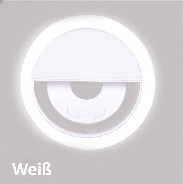 Weiße LED-Wandleuchte, rund, energiesparend, modernes Design, Innenbeleuchtung.