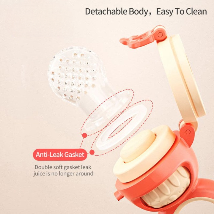 Beruhigender Baby-Beißring aus Silikon – 1 kaufen, 1 GRATIS – Lino