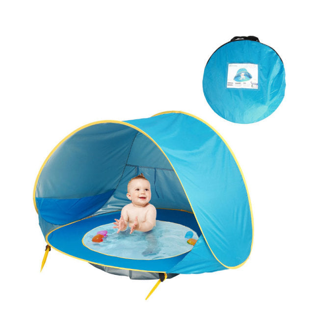 Babytent mit UV-Schutz und Mini-Pool – SunShell