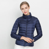 Federleichte Damen Daunenjacke – Alina Herbstzauber