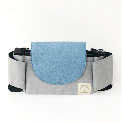 Praktische Kinderwagentasche mit variabler Fächeraufteilung – WindelOrganisator