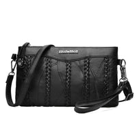 PU Leder Damen Crossbody Clutch mit geräumigem Innenraum
