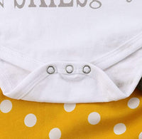 Baby-Outfit mit Spruch & Rüschenhose – HerbstzauberSet