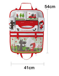 Kinder-Auto Organizer mit Tablet- und Flaschenhalterung – Rückenbuddy (1 kaufen, 1 gratis)