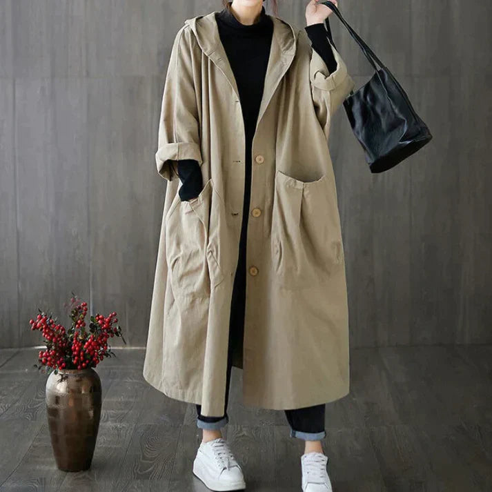 Trendiger Oversized Damen-Trenchcoat - Maren Herbstedition