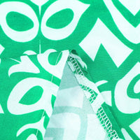 Lange Blumenkleid mit V-Ausschnitt – Liora