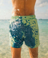 Farbwechselnde Herren-Badeshorts mit Thermoeffekt – Sommer-Highlight 2025