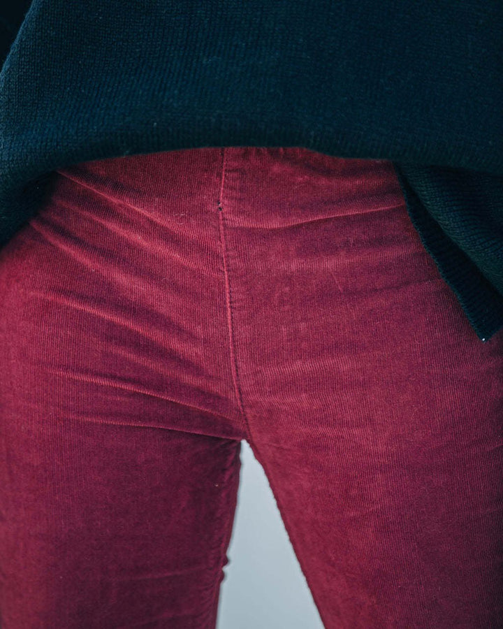 Hüftgerechter Damenhose mit Stretch – Noelle