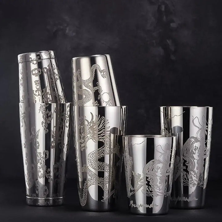 Cocktailshaker Graviert – Mixaro