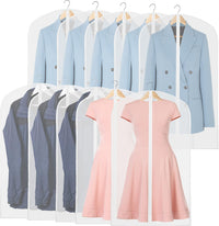 Herbstliche Klare Ganzkörper-Kleidersäcke – 10er-Pack Anzug- und Kleid-Aufbewahrungstaschen (Kaufe 1, Erhalte 1 GRATIS)