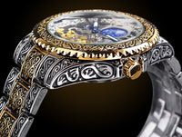 Skelett Mechanische Herrenarmbanduhr – Valtor